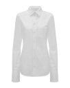 【送料無料】 ヴィクトリア ベッカム レディース シャツ トップス Oversized Shirt White