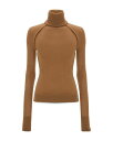 【送料無料】 ヴィクトリア ベッカム レディース ニット・セーター アウター Turtleneck Sweater Camel