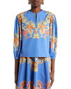 【送料無料】 エトロ レディース シャツ トップス Paisley Split Neck Blouse Print On P