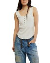 【送料無料】 フリーピープル レディース タンクトップ トップス Bryson Henley Tank Top White