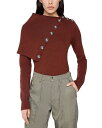 【送料無料】 ラバンヌ レディース パーカー・スウェット アウター Merino Wool Pullover Sweater Rust