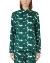【送料無料】 マックスマーラ レディース シャツ トップス Rodesia Silk Shirt Emerald