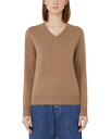 【送料無料】 マックスマーラ レディース ニット・セーター アウター Idoneo Wool V Neck Sweater Camel