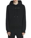 【送料無料】 ランバン レディース パーカー・スウェット アウター Logo Denim Hoodie Black