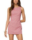 【送料無料】 アディクテッド レディース ジャンプスーツ トップス Macee Gingham Romper Red