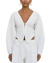 【送料無料】 カルト ガイア レディース カーディガン アウター Blair Volume Sleeve Cardigan Off White