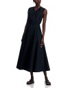 【送料無料】 プロエンザ スクーラー レディース ワンピース トップス Kailey Poplin Dress Black