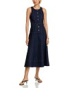 【送料無料】 サンク セプト レディース ワンピース トップス Cinq a Sept Margaret Sleeveless Denim Midi Dress...