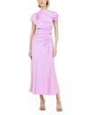 【送料無料】 シムカイ レディース ワンピース トップス Joanna Asymmetric Shoulder Midi Dress Orchid