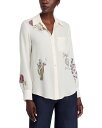 【送料無料】 サンク セプト レディース シャツ トップス Western Amour Blanch Studded Blouse Ivory