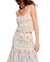 【送料無料】 ジョアンナオッティ レディース シャツ トップス Casablanca Scalloped Lace Top Ecru