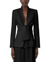 【送料無料】 マックスマーラ レディース ジャケット・ブルゾン アウター Ghiotto Tie Front Jacket Black