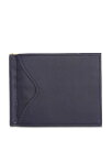 【送料無料】 ロイス レディース 財布 アクセサリー Leather RFID-Blocking Money Clip Wallet Blue