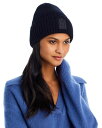 【送料無料】 マッカージュ レディース 帽子 アクセサリー Cuffed Knit Hat Black