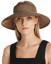 【送料無料】 サンディエゴハット レディース 帽子 アクセサリー Classic Packable Visor Coffee