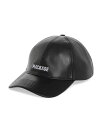 【送料無料】 マッカージュ レディース 帽子 アクセサリー Anderson Logo Baseball Cap Black