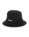【送料無料】 マッカージュ レディース 帽子 アクセサリー Sasha Logo Bucket Hat Black