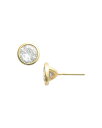 【送料無料】 アクア レディース ピアス・イヤリング アクセサリー Strass Stud Earrings - Exclusive Gold