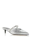 【送料無料】 マックイーン レディース サンダル シューズ Women's Embellished Mules Cloud/Ivory