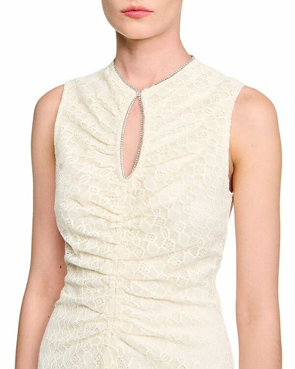 キャミソールワンピース レディース フレンチ レトロ プリント柄 スリムフィット ショート丈 Aライン ハイウエスト シフォン ポリエステル 切り替え 春夏秋