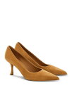 【送料無料】 フェラガモ レディース パンプス シューズ Women's Elydea 70 Pointed Toe Pumps Camel