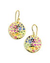 【送料無料】 イッポリスタ レディース ピアス・イヤリング アクセサリー 18K Yellow Gold 18K Rock Candy Rainbow Sapp...