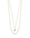 【送料無料】 アクア レディース ネックレス・チョーカー・ペンダントトップ アクセサリー Cubic Zirconia Evil Eye Layered Necklace 18-20" - Exclusive Gold/Blue