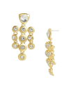 【送料無料】 アクア レディース ピアス・イヤリング アクセサリー Drop Chandelier Earrings - Exclusive Gold