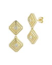 【送料無料】 アクア レディース ピアス・イヤリング アクセサリー Vintage Drop Earrings Exclusive Gold