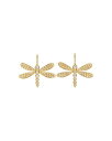 【送料無料】 テンプル セント クレア レディース ピアス・イヤリング アクセサリー 18K Yellow Gold Diamond Dragonfly Dro...