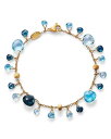 【送料無料】 マルコ ビチェゴ レディース ブレスレット・バングル・アンクレット アクセサリー 18K Yellow Gold Paradise Topaz S...