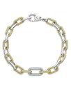 【送料無料】 ラゴス レディース ブレスレット・バングル・アンクレット アクセサリー 18K Yellow Gold & Silver Caviar Lux-C...