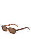 【送料無料】 ルスペックス レディース サングラス・アイウェア アクセサリー Pilferer Rectangle Sunglasses 53mm Toffee Tortoise