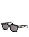 【送料無料】 ジバンシー レディース サングラス・アイウェア アクセサリー Square Sunglasses 54mm Black/Smoke(4)