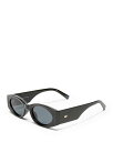 【送料無料】 ルスペックス レディース サングラス・アイウェア アクセサリー Mermaiden Oval Sunglasses 52mm Black(4)