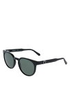 【送料無料】 フェラガモ レディース サングラス・アイウェア アクセサリー Renew Gancini Round Sunglasses 53mm Black(4)