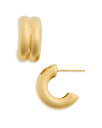 【送料無料】 アクア レディース ピアス・イヤリング アクセサリー Round Earrings - Exclusive Gold