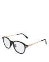 【送料無料】 トム・フォード レディース サングラス・アイウェア アクセサリー Square Glasses 51mm Black(4)