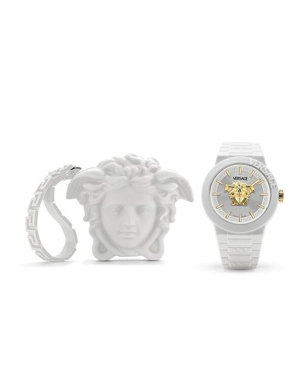 ヴェルサーチ レディース アクセサリー 腕時計 Versace V Pop Watch 43mm White ホワイト