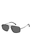 【送料無料】 カレーナ レディース サングラス・アイウェア アクセサリー Polarized Navigator Sunglasses 50mm Black/Gray