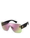 【送料無料】 カートジェイガーロンドン レディース サングラス・アイウェア アクセサリー Shield Sunglasses 60mm Black/Gold(4)