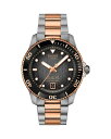 【送料無料】 ティソット レディース 腕時計 アクセサリー Seastar 1000 Watch 40mm Black/Two Tone