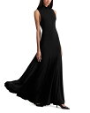 【送料無料】 アリスアンドオリビア レディース ワンピース トップス Augusta Sleeveless Gown Black