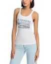 【送料無料】 リダン レディース タンクトップ トップス Ribbed CA Surf Tank Optic White