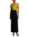 【送料無料】 スタウド レディース ワンピース トップス Topaz Dress Chartreuse/Black
