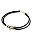 【送料無料】 アクア レディース ネックレス・チョーカー・ペンダントトップ アクセサリー Areo Punk Necklace 17"-19" - Exclusive Black/Gold