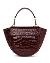 【送料無料】 ワンドラー レディース ハンドバッグ バッグ Hortensia Mini Bag Bordeaux Crocodile