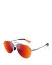【送料無料】 マウイジム レディース サングラス・アイウェア アクセサリー Waiwai Teardrop Sunglasses 59mm Light Ruthenium