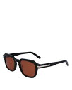 【送料無料】 フェラガモ レディース サングラス・アイウェア アクセサリー Square Sunglasses 52mm Black