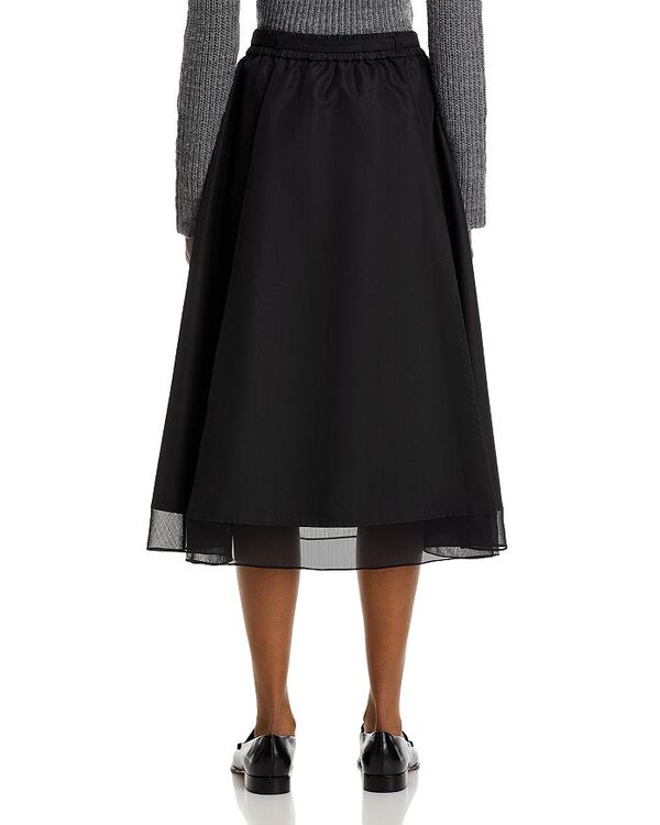 【送料無料】 スリーワンフィリップリム レディース スカート ボトムス Belted Chiffon Hem Midi Skirt Black